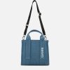 Women GANNI Bags | Ganni Tech Recycled Denim Small Tote Bag