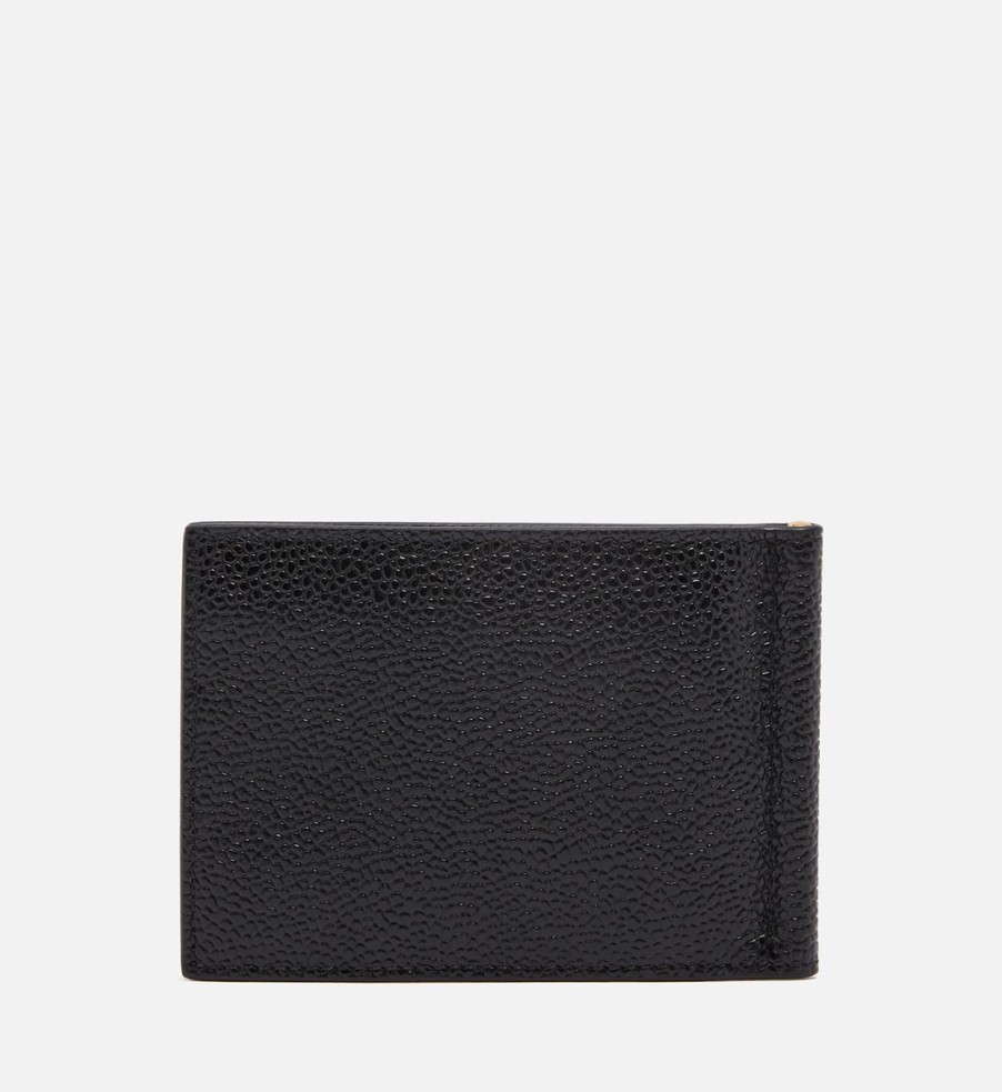 Men Thom Browne Wallets | Thom Browne Leather Clip Wallet