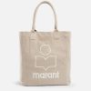 Women Isabel Marant Bags | Isabel Marant Yenky Logo Cotton-Canvas Tote Bag