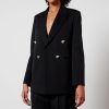 Women Lanvin Jackets | Lanvin Wool Double-Breasted Blazer