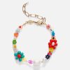 Women Anni Lu Jewellery | Anni Lu Women'S Mexi Flower Pearl And Glass Bead Bracelet