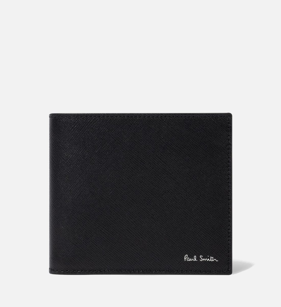 Men Paul Smith Wallets | Paul Smith Leather Bifold Mini Wallet