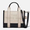 Women Marc Jacobs Bags | Marc Jacobs The Small Tote Colourblock Leather Tote Bag