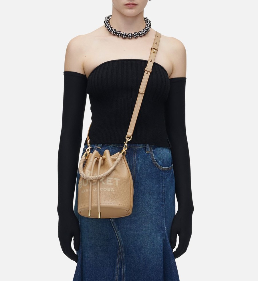 Women Marc Jacobs Bags | Marc Jacobs The Bucket Grained Leather Bag