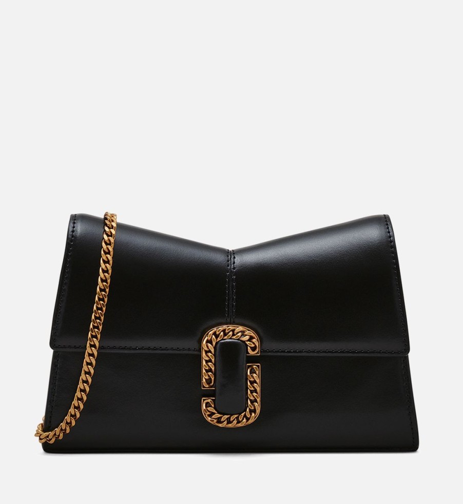 Women Marc Jacobs Purses | Marc Jacobs The St Marc Chain Leather Wallet