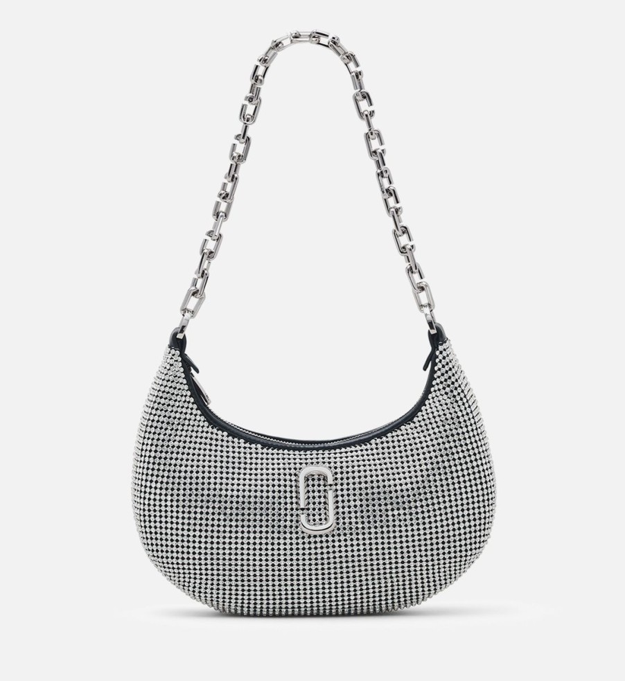 Women Marc Jacobs Bags | Marc Jacobs The Small Curve Rhinestone J Marc Shoulder Bag