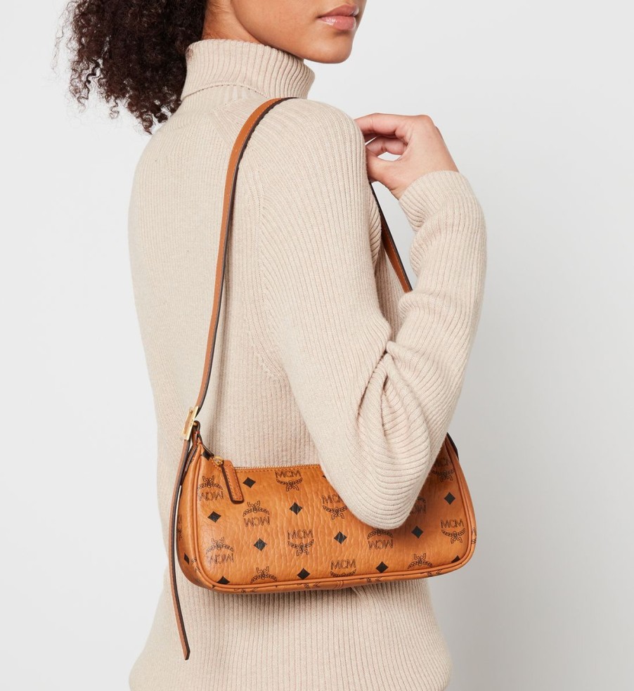 Women MCM Bags | Mcm Aren Vi Nappa Leather Shoulder Bag