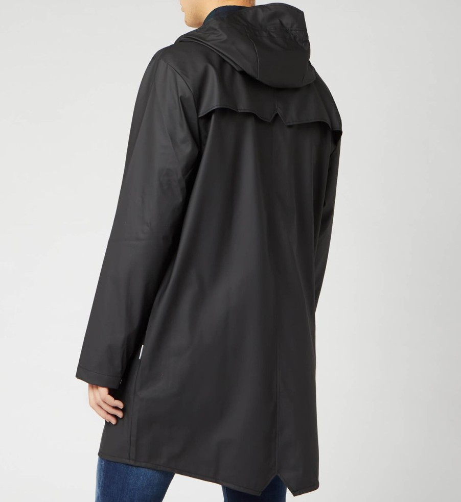 Men RAINS Long Jacket Jackets | Rains Long Jacket - Black