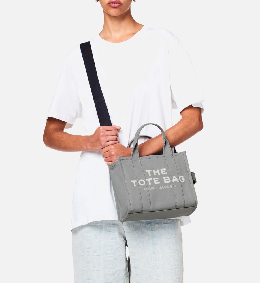 Women Marc Jacobs Bags | Marc Jacobs The Small Color Cotton-Canvas Tote Bag