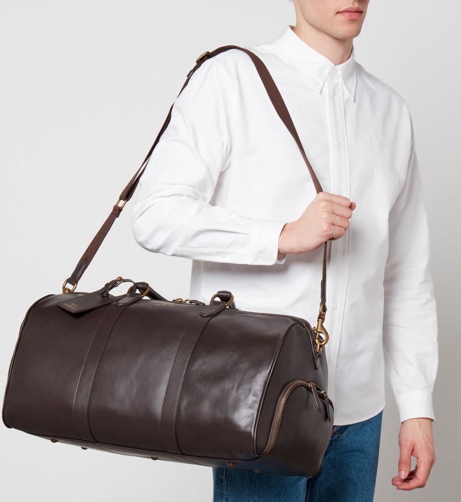 Men Polo Ralph Lauren Bags | Polo Ralph Lauren Leather Duffle Bag