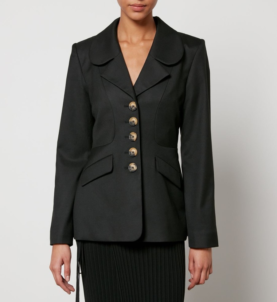 Women By Malene Birger Jackets | By Malene Birger Adrienna Twill Blazer