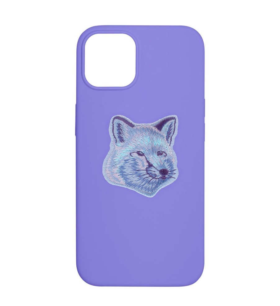 Men Native Union Tech Accessories | Native Union X Maison Kitsune Cool Tone Fox Iphone 13 Case - Lilac