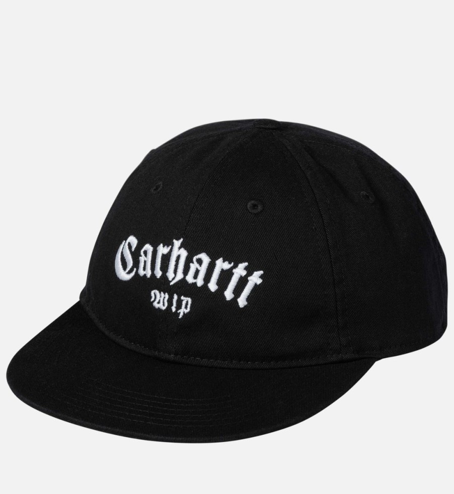 Men Carhartt WIP Hats | Carhartt Wip Onyx Cotton-Twill Cap