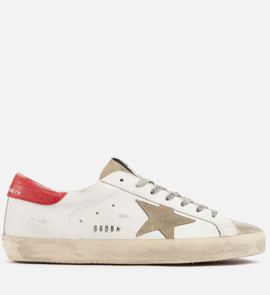 Men Golden Goose Trainers | Golden Goose Men'S Superstar Leather And Suede Trainers