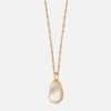 Women Daisy London Jewellery | Daisy London Isla Mother Of Pearl 18-Karat Gold-Plated Necklace