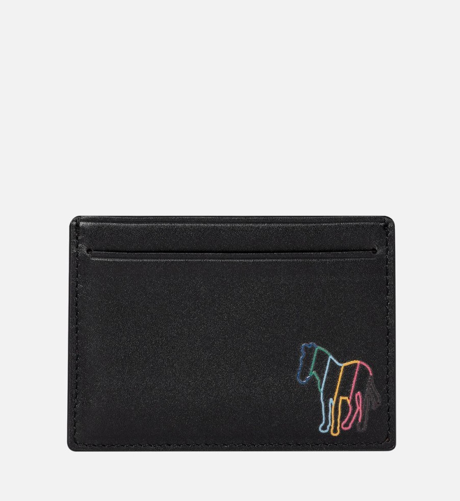 Men PS PAUL SMITH Wallets | Ps Paul Smith Zebra Leather Cardholder