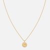 Women Astrid & Miyu Jewellery | Astrid & Miyu Sagittarius Zodiac 18-Karat Gold-Plated Sterling Silver Necklace