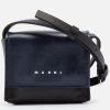 Men Marni Bags | Marni Mini Pebble-Grained Leather Crossbody Bag