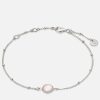 Women Daisy London Jewellery | Daisy London Rose Quartz Sterling Silver Bracelet