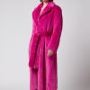 Women Stand Studio Jackets | Stand Studio Women'S Faux Fur Koba Juliet Long Coat - Hot Pink