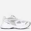 Men Axel Arigato Trainers | Axel Arigato Men'S Marathon Chunky Running Style Trainers - White/Silver