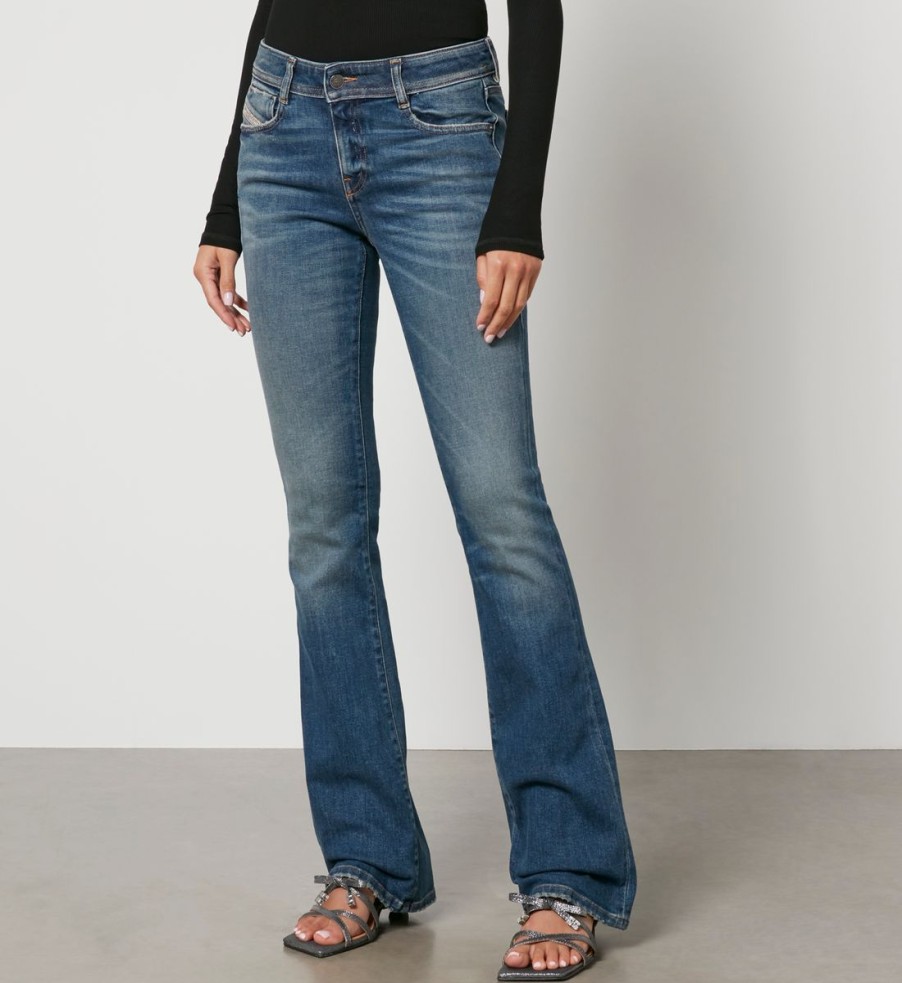 Women Diesel Jeans | Diesel 1969 D-Ebbey Denim Flared Jeans