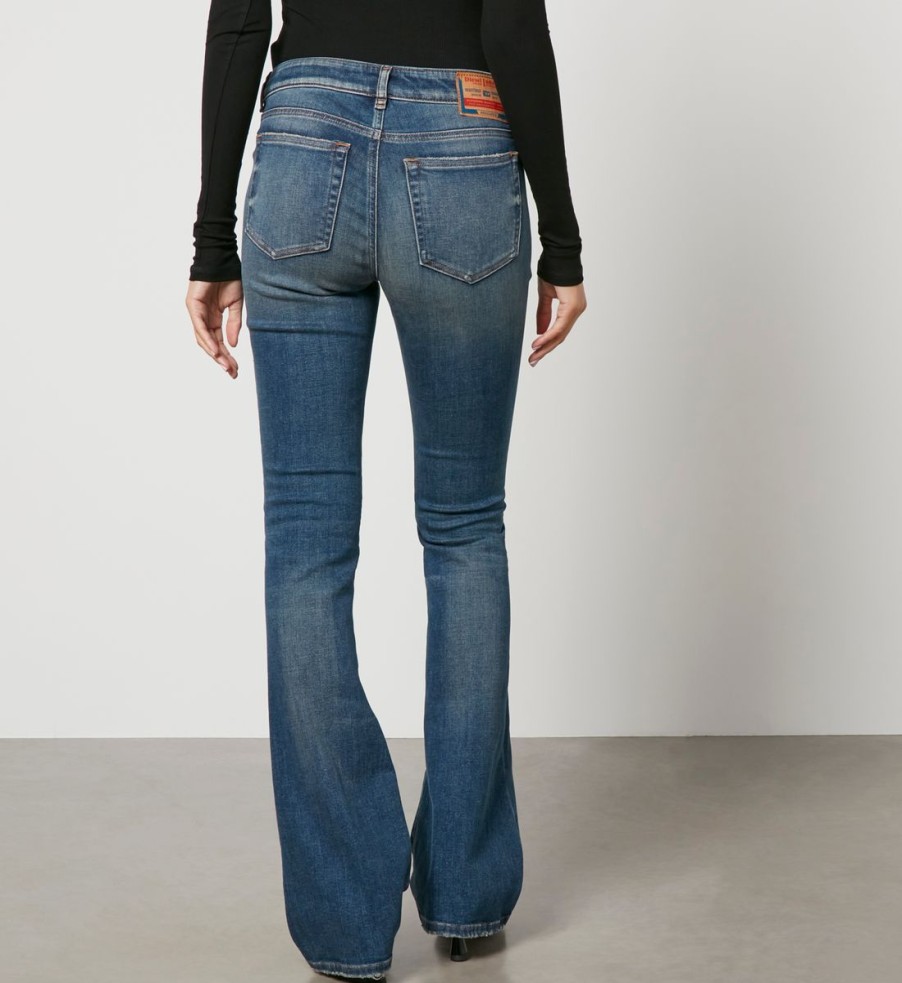 Women Diesel Jeans | Diesel 1969 D-Ebbey Denim Flared Jeans