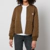 Women Maison Kitsuné Jackets | Maison Kitsune Quilted Nylon Jacket