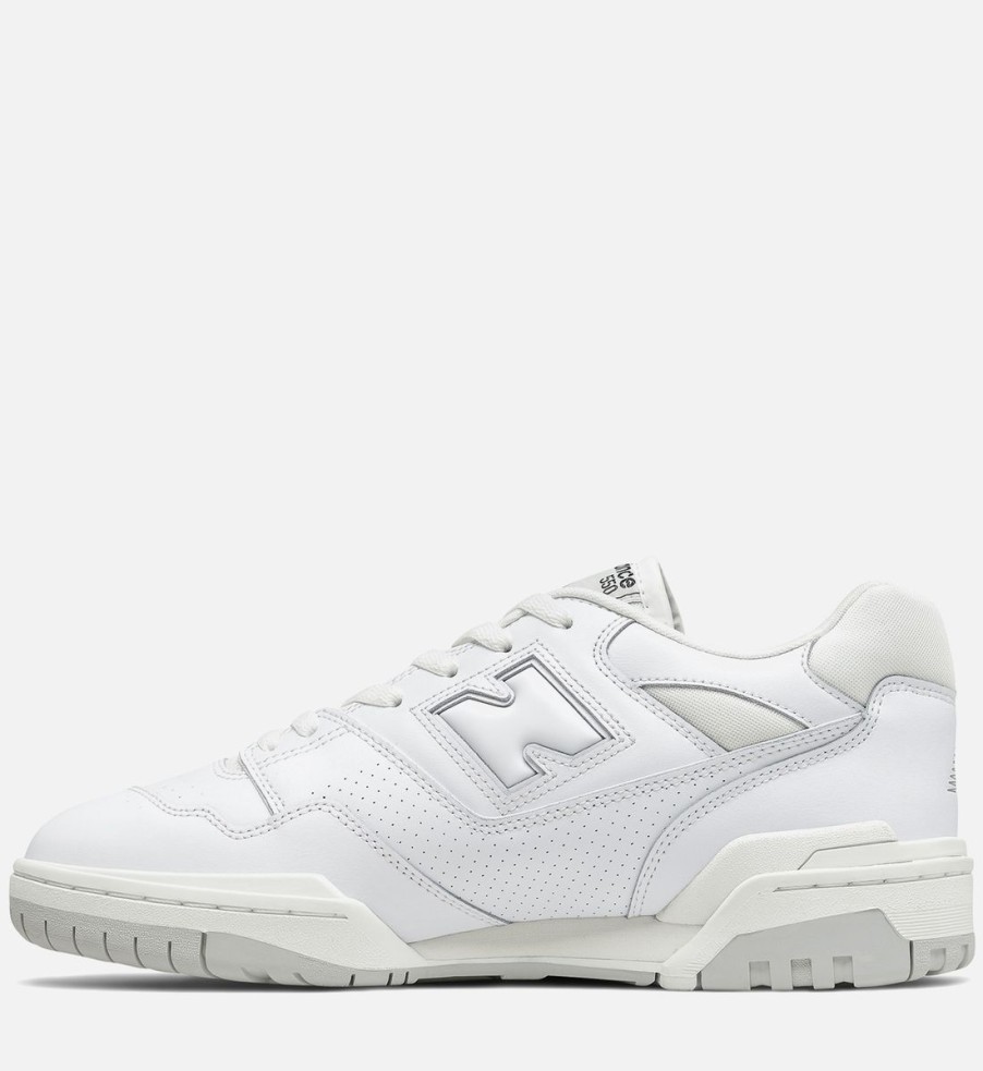 Men New Balance Trainers | New Balance Unisex 550 Trainers - White