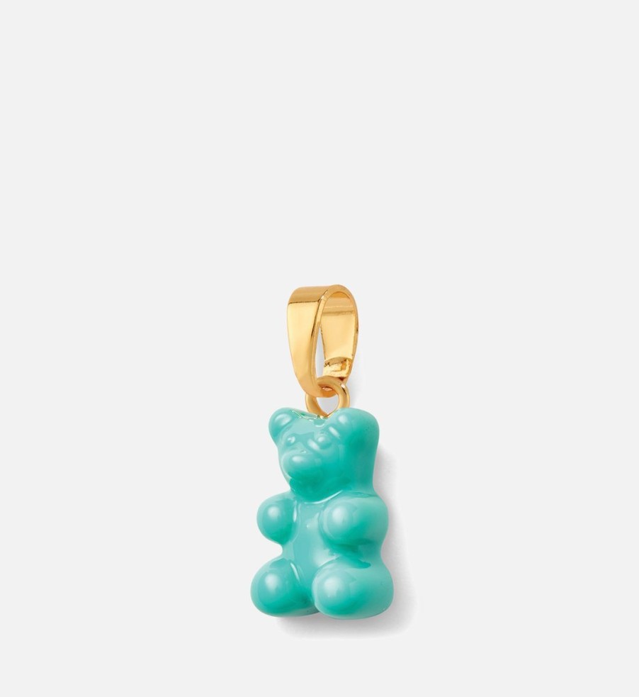 Women Crystal Haze Jewellery | Crystal Haze Nostalgia Bear Gold-Plated And Resin Pendant