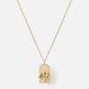 Women Jenny Bird Jewellery | Jenny Bird Gold-Plated Zodiac Aries Necklace