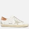 Men Golden Goose Trainers | Golden Goose Men'S Superstar Leather Trainers - White/Ice/Light Brown