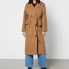 Women A.P.C. Jackets | A.P.C. Manteau Wool-Blend Florence Coat