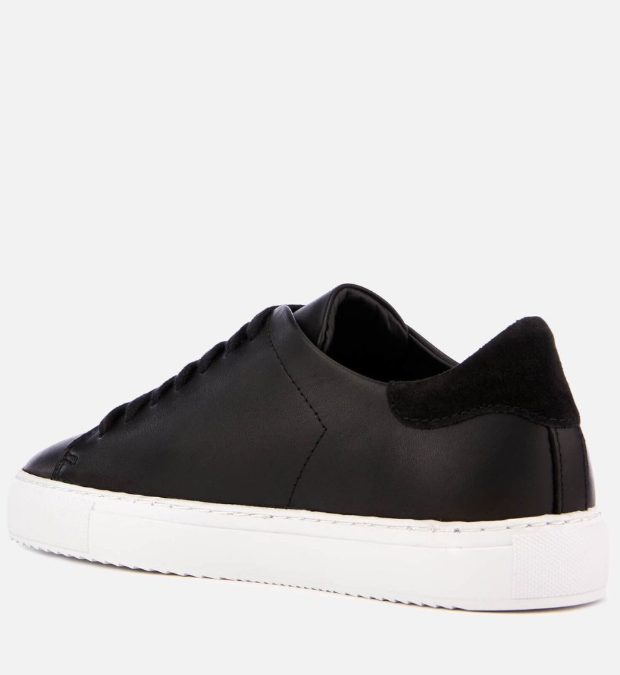 Women Axel Arigato Trainers | Axel Arigato Women'S Clean 90 Leather Cupsole Trainers - Black