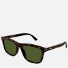 Men Gucci Sunglasses | Gucci Tortoiseshell Recycled Acetate Square-Frame Sunglasses