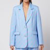 Women Cras Jackets | Cras Women'S Amycras Blazer - Mono Stripe