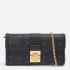 Women MCM Purses | Mcm Tracy Large Coated-Canvas Wallet