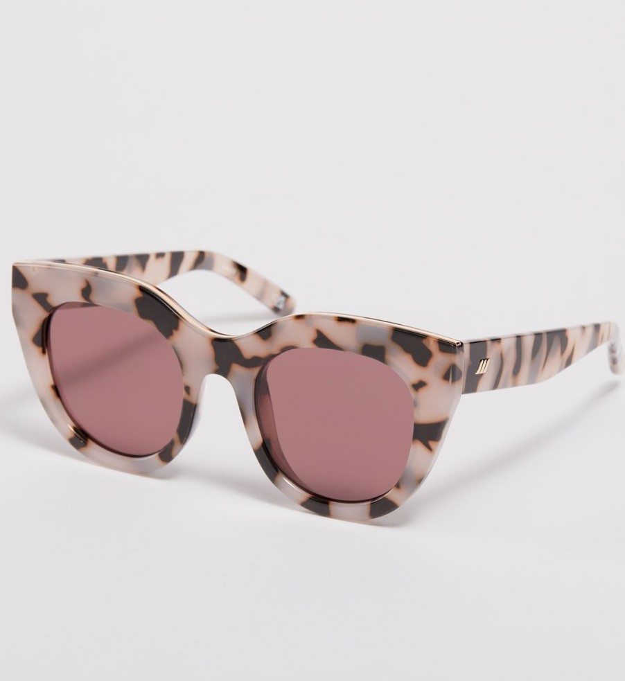 Women Le Specs Sunglasses | Le Specs Air Heart Oversized Tritan Sunglasses