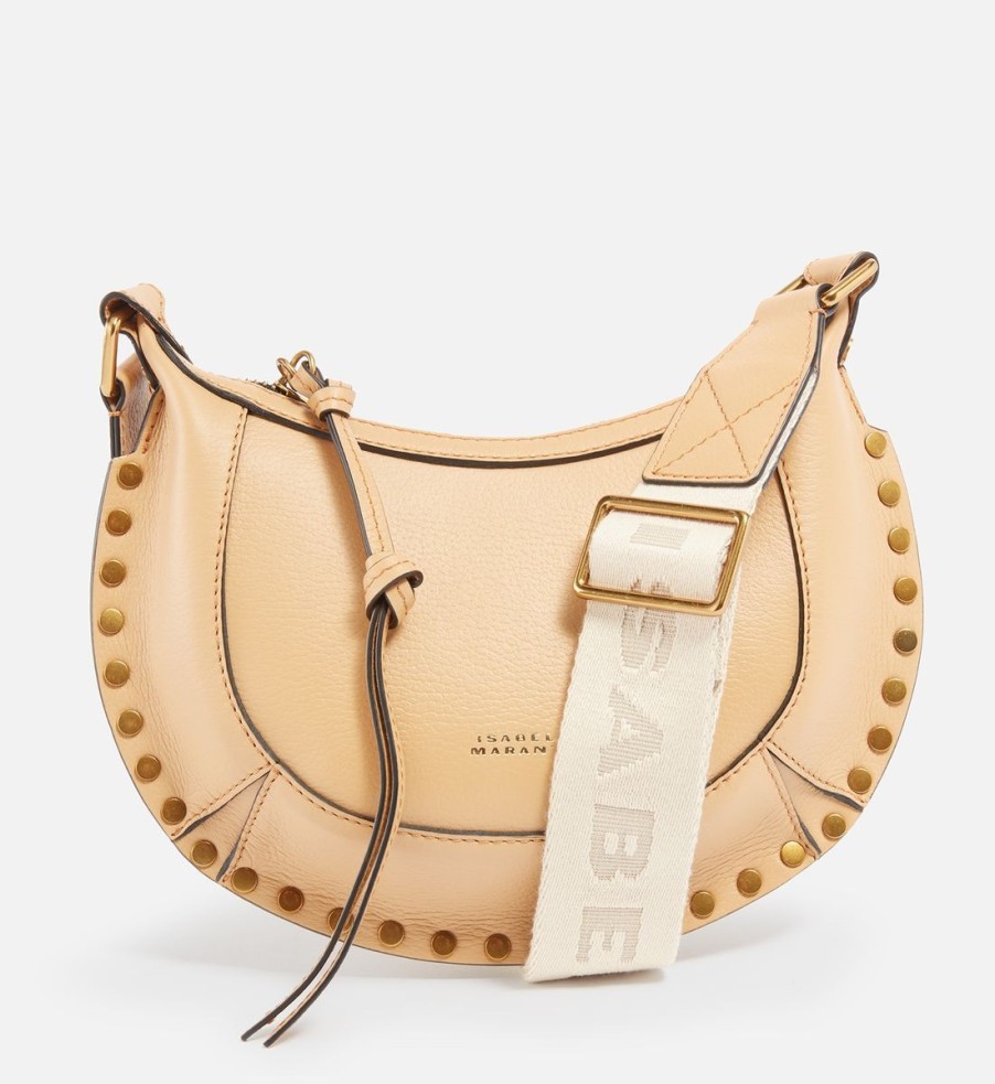 Women Isabel Marant Bags | Isabel Marant Mini Moon Leather Shoulder Bag