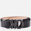 Men Ferragamo Belts | Ferragamo Gancini Leather Belt