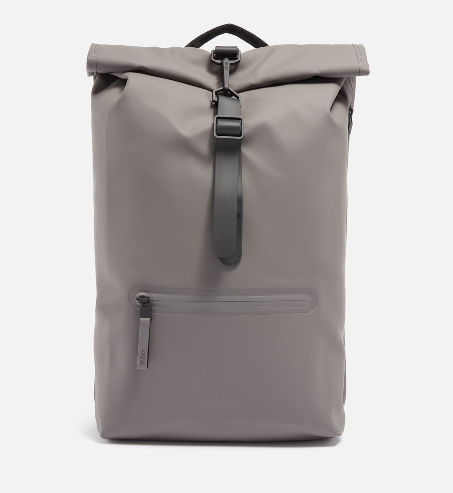 Men Rains Bags | Rains Rolltop Matte Shell Rucksack