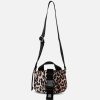 Women GANNI Bags | Ganni Tech Leopard-Print Recycled Shell Mini Bag