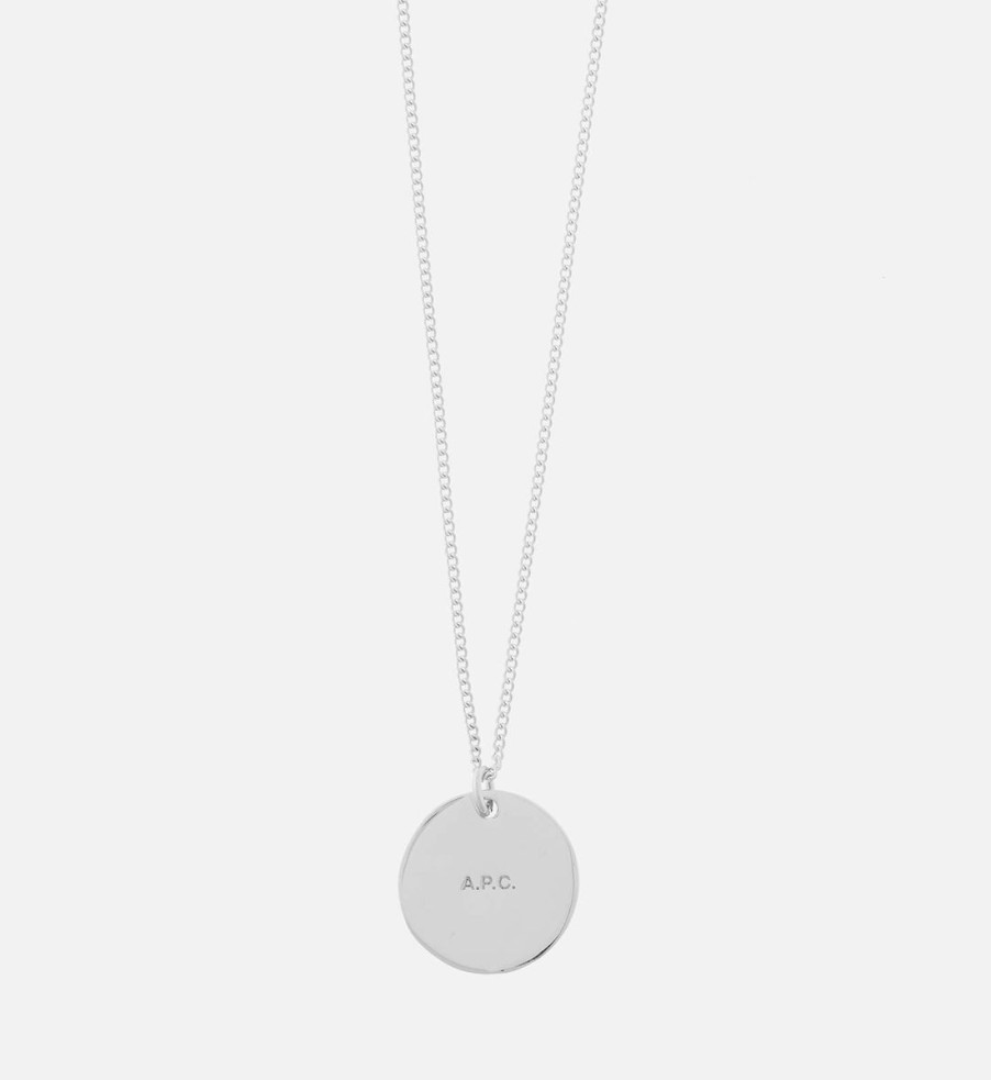 Men A.P.C. Jewellery | A.P.C. Men'S Eloi Necklace - Silver