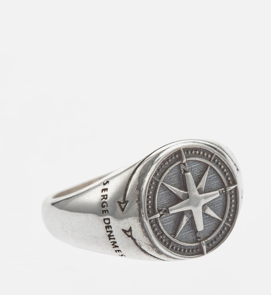 Men Serge Denimes Jewellery | Serge Denimes Napolean Sterling Silver Ring