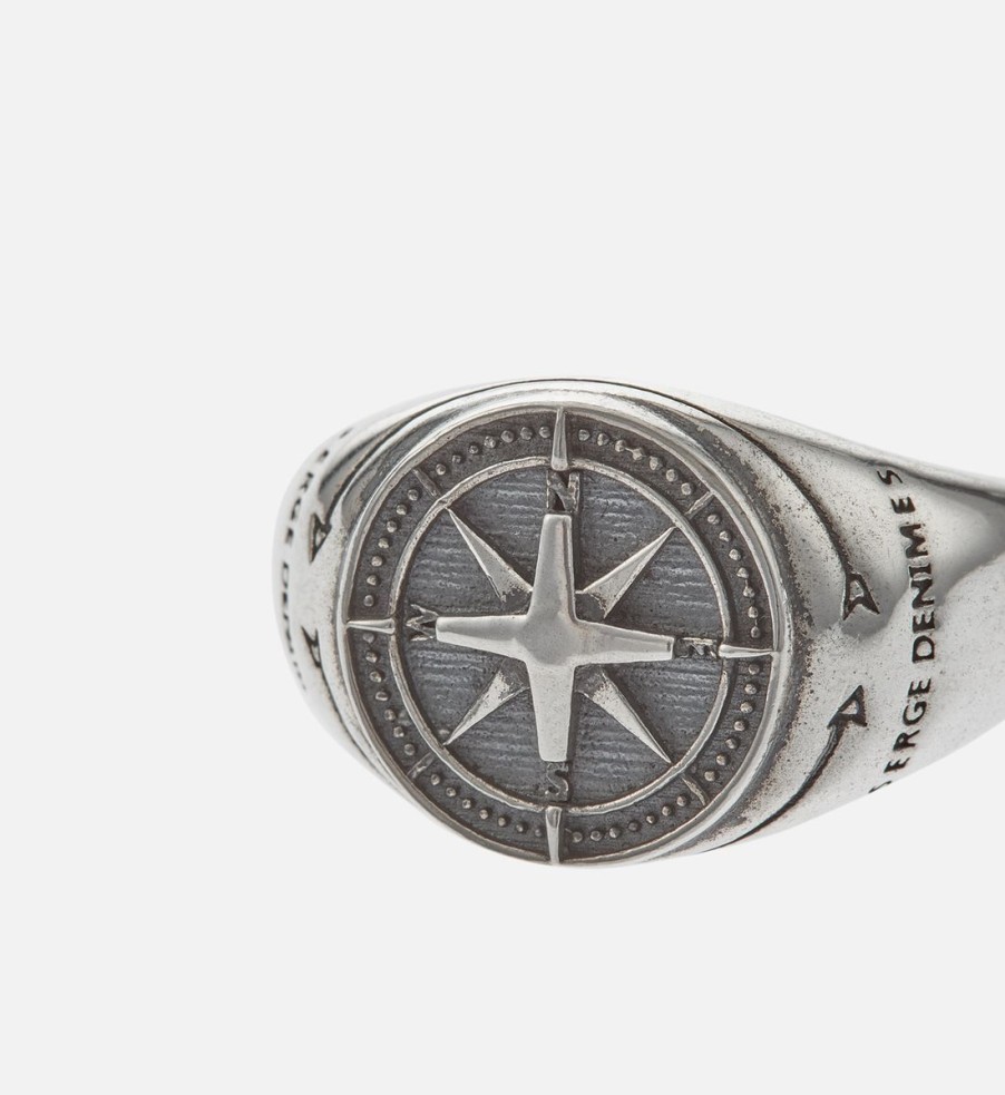 Men Serge Denimes Jewellery | Serge Denimes Napolean Sterling Silver Ring