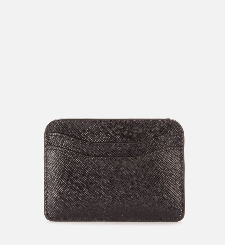 Women Marc Jacobs Purses | Marc Jacobs Women'S Dtm Card Case - Black