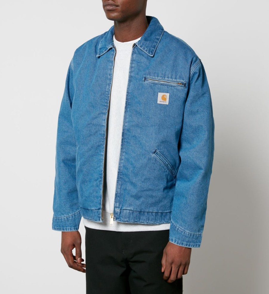 Men Carhartt WIP Jackets | Carhartt Wip Og Detroit Denim Jacket