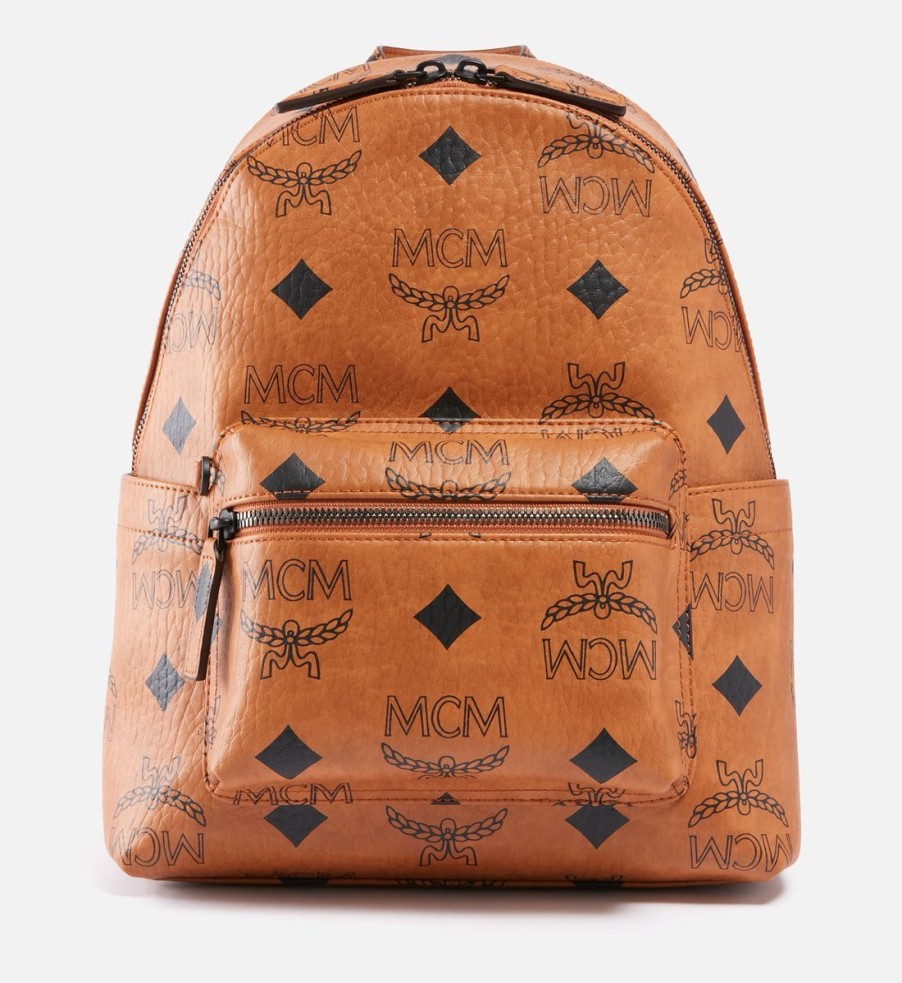 Women MCM Bags | Mcm Stark Maxi Nappa Leather Backpack