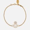 Women Vivienne Westwood Jewellery | Vivienne Westwood Isla Faux-Pearl Gold-Tone Bracelet