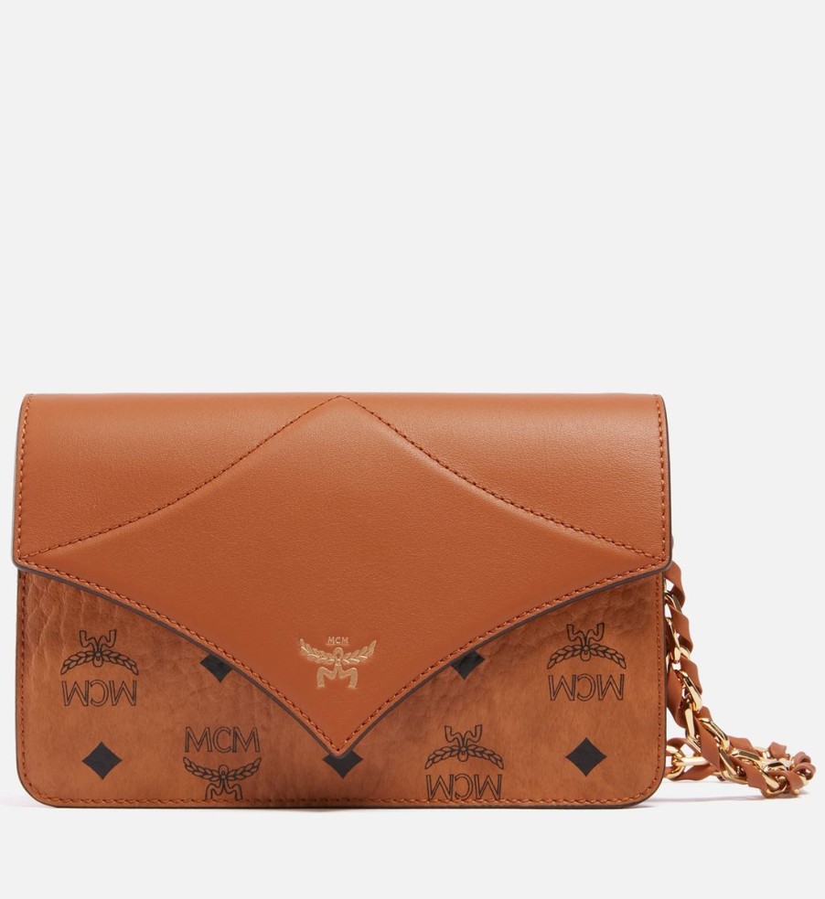 Women MCM Bags | Mcm Diamond Vi Nappa Leather Cross Body Bag